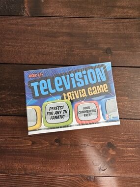 Television Trivia Board Game NEW Sealed Ages 12+